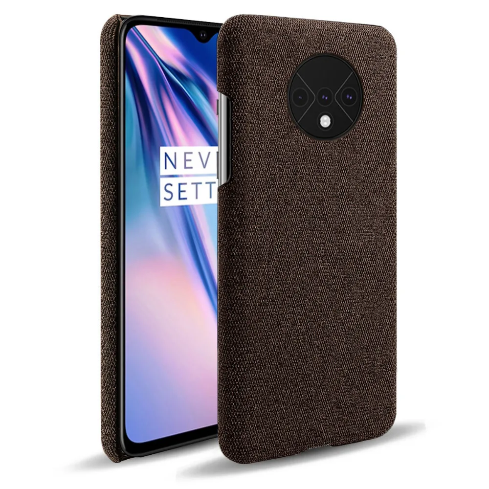 Для Oneplus 5 6 7 для Oneplus 5T 6T 7T чехол сплошной цвет четыре угла анти-Осень Ткань Холст Ультра-тонкий чехол для Oneplus серии