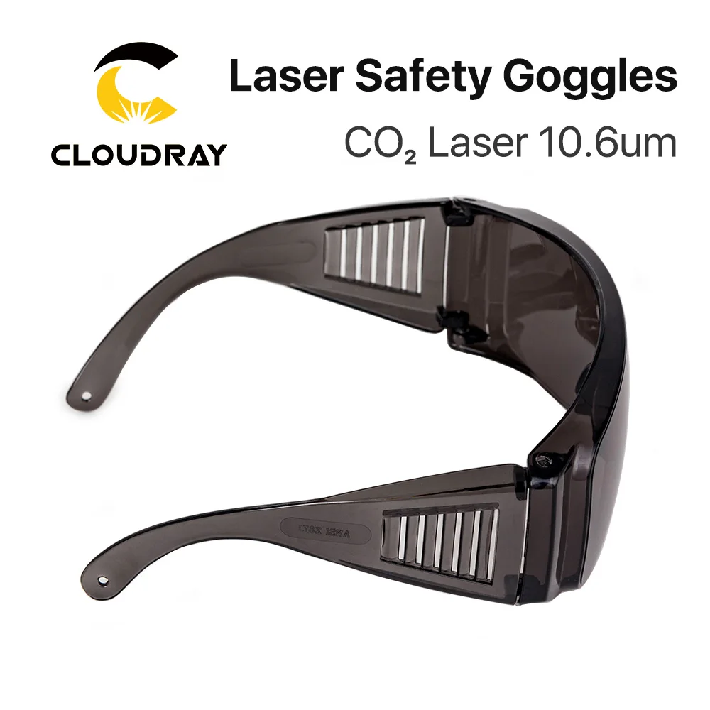  Cloudray 10600nm Laser Safety Goggles Style B Shield Protection OD4+ CE For CO2 Laser Cutting Engra