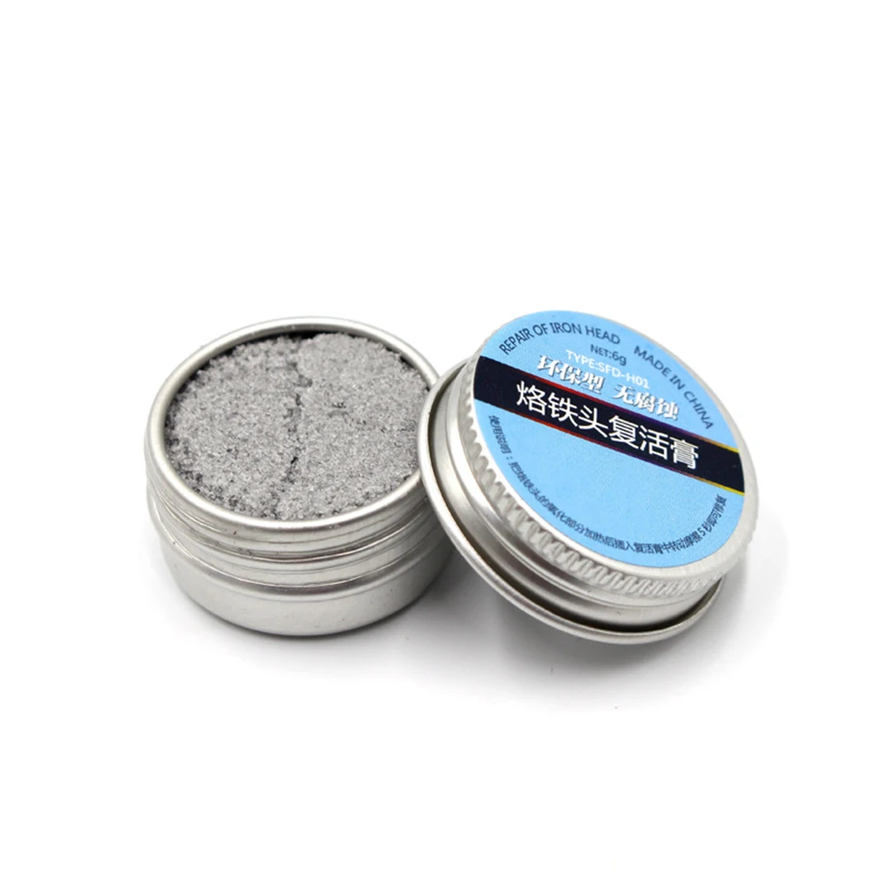 

Paste Nozzles Resurrection Electrical Soldering Professional Solder Cream Iron Tip Refresher Accessories Head Clean Effective