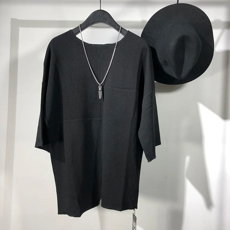 

Owen seak Men T Shirt High Street Style Men's Clothing Tops Tees Summer Men Tees Black T Shirt