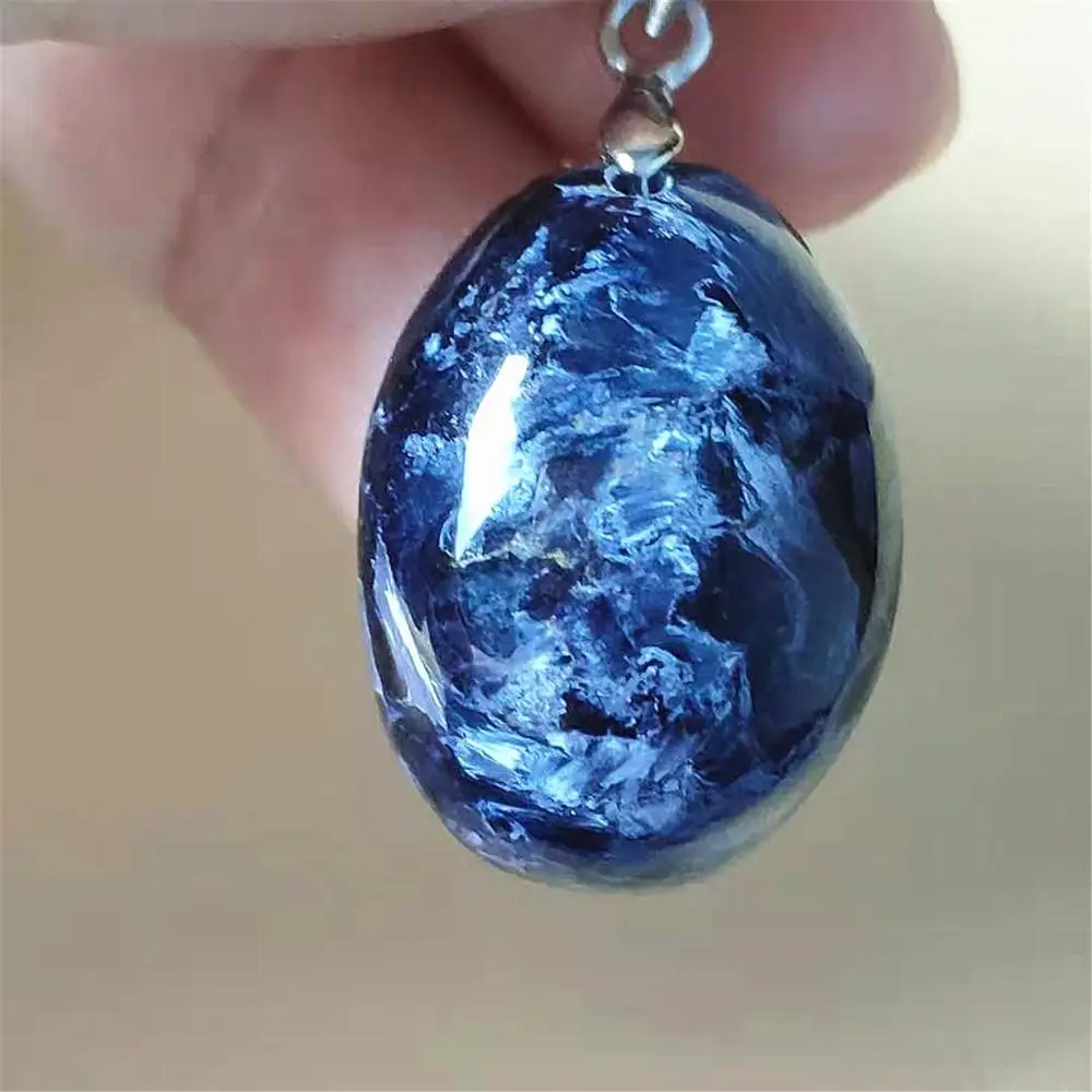Топ натуральный синий Pietersite для женщин и мужчин Chatoyant кулон 23x17x12 мм для лучшего подарок кристалл исцеляющий драгоценный камень из Namibia AAAAA