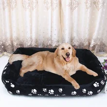 Cama de animais para cachorro de estimação, sofá grande, quente e macio, para cães e pequenos, lavável, esteira para dormir tamanho xxl