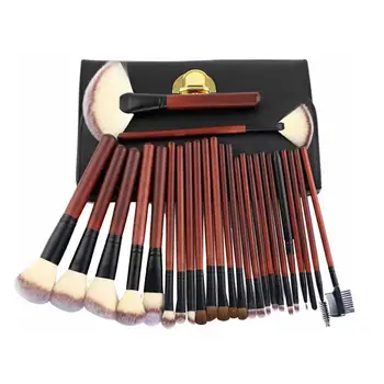 

1 Set Portable Makeup Brush Soft Brush Durable Makeup Tool Handle Cosmetic Brush for Eyeshadow Blusher Lip Powder