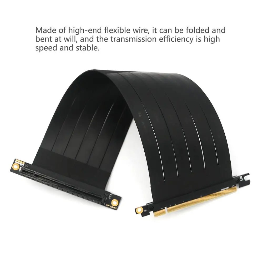 PCI express 3 0 16x для pcie x16 riser удлинитель видеокарты слот pci e Кабельный разъем