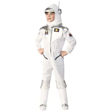 Costume d'astronaute blanc de luxe pour garçon, Costume de fête à thème de l'espace, livre de la semaine d'halloween