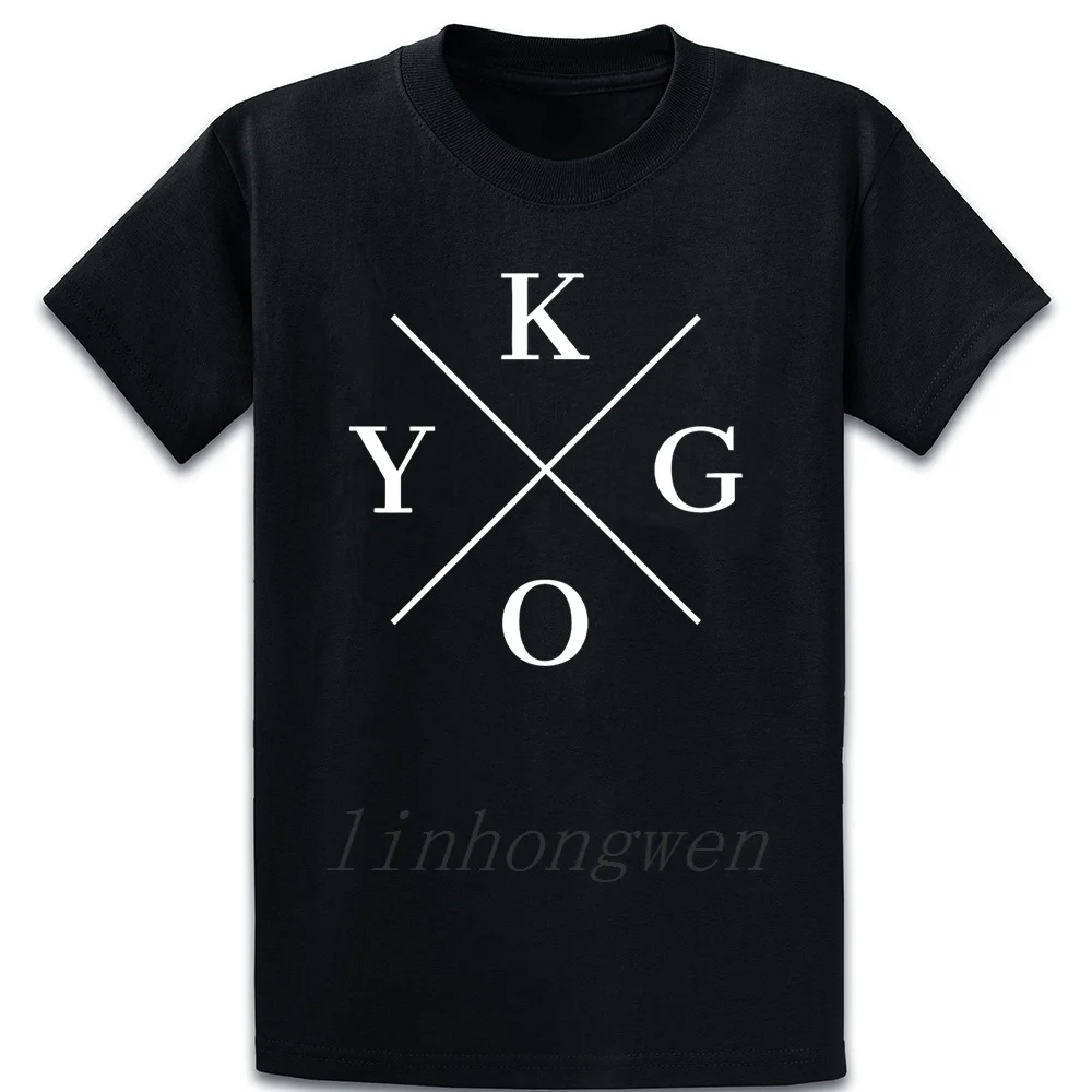Футболка Kygo хлопковая с принтом солнечного света оригинальный тренд весна-осень