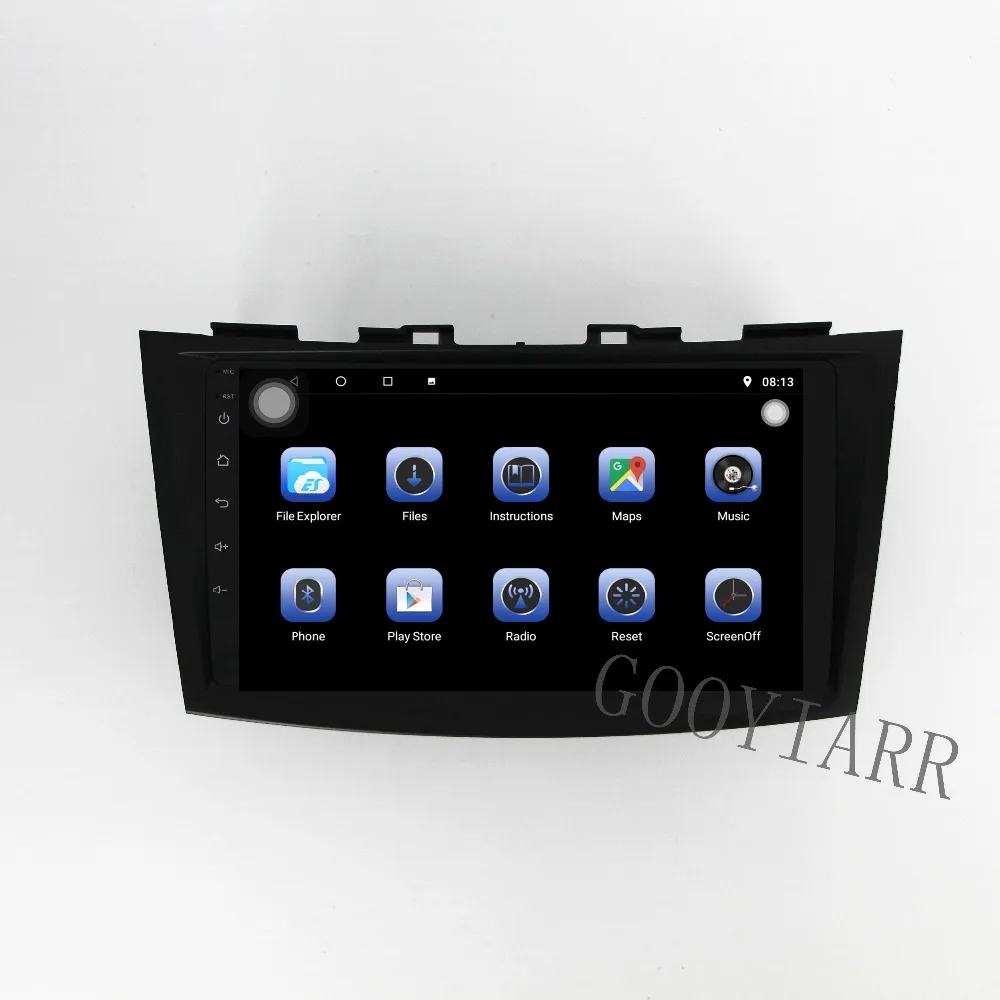 1din Android 2012 автомобильный радиоприемник 8 ядер RAM4G + ROM32G мультимедийный плеер для