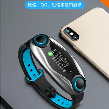 

TWS smart Bracelet headset Bluetooth earphone Bluetooth 5.0 smart health positioning Bracelet
