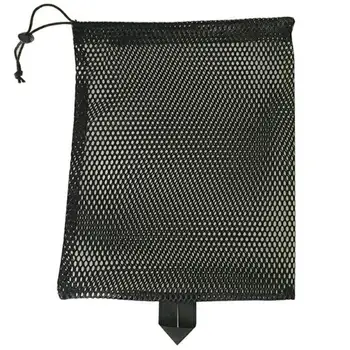 

Mesh Polyester Outdoor Camping Package Ultralight Mesh Stuff Sack Drawstring Storage Bag Breathable And Light Camping Supplies
