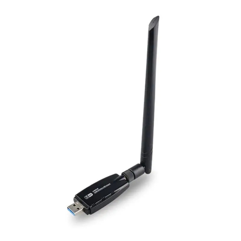 1200 Мбит/с USB беспроводной адаптер антенны Wi-Fi двухдиапазонный 2,4G/5,8G WAN LAN USB3.0 сетевая карта для настольного компьютера ноутбука
