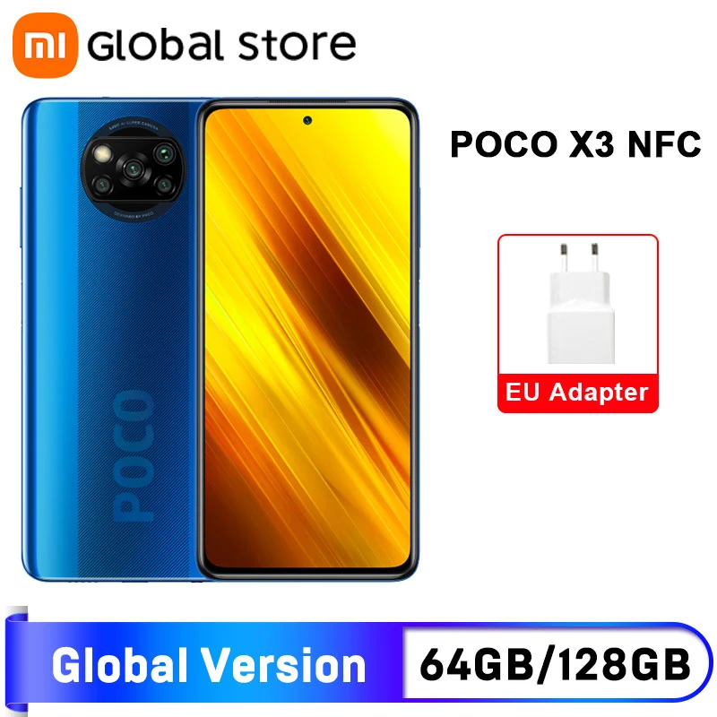 Xiaomi Poco X3 NFC 6GB/128GB グレー グローバル版