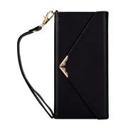BLACK Чехол-конверт-открытка для IPHONE 6 7 8 S P obile phone Case X XR XS MAX - Цвет: BLACK