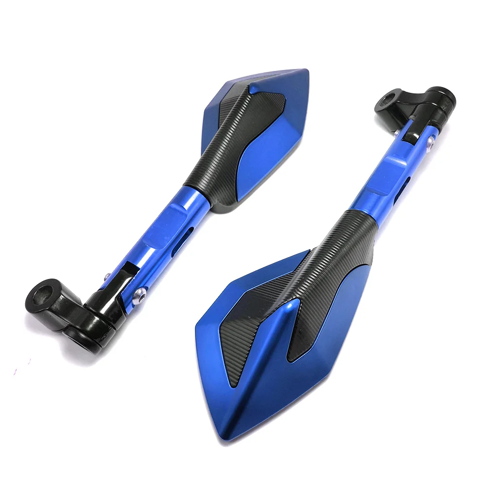 Universal Motorcycle Accessories Rearview Mirror FOR YAMAHA XJR 1300 YZF R125 MT03 KAWASAKI VERSYS 1000 Z250 650 | Автомобили и