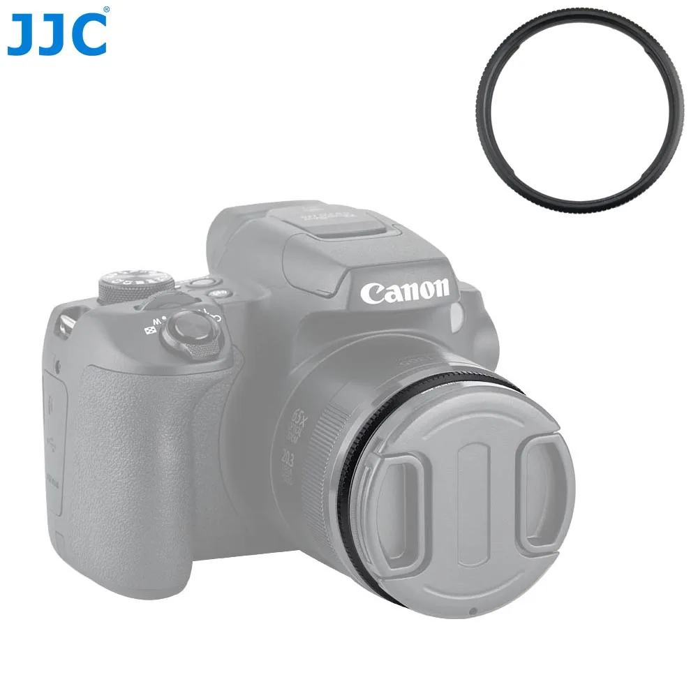 Кольцевой адаптер JJC 58 мм для объектива Canon PowerShot SX70 HS SX60 SX50 SX520 цифровая камера |