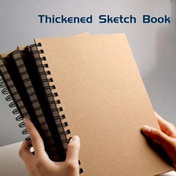 

Bergino sketchbook hand painting this art book thickened adult color lead paper sketchbook children's picture book