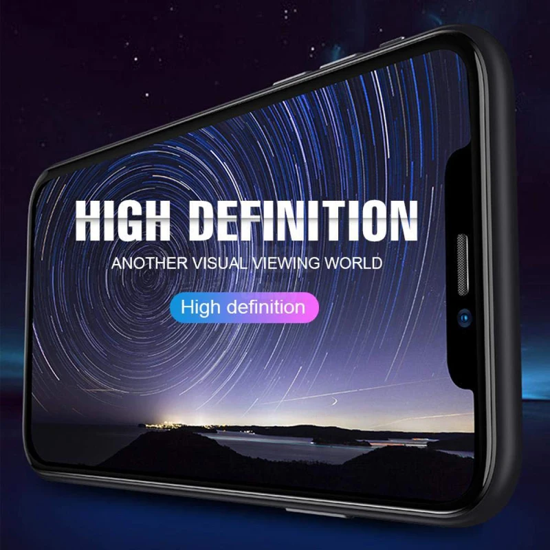 28D полное покрытие из закаленного стекла для iPhone 7 8 Plus 6 6S X XR XS Max Защитная пленка для экрана Замена клея