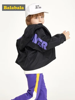 

Balabala Autumn Kids Baby Boy Clothes Set 2019 Cotton Letter long Sleeve T-Shirt Tops hooded hoodies + Pants 2PCS Outfits Set