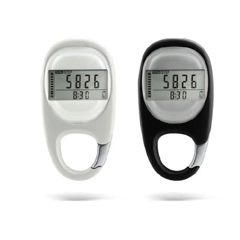 

Digital Pedometer 3D Sensor Running Walking Steps Calorie Measuring Step Counter