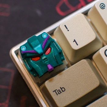 

1pc handmade resin keycap for MX switch mechanical keyboard individuality for GUNDAM handwork