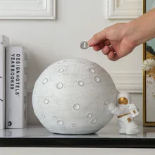 

Nordic Astronaut Piggy Bank Creative Astronaut Can Deposit and Take The Piggy Bank Birthday Gift for Home Office