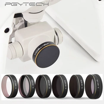 

Phantom 4 PRO Lens Filter PGYTECH MCUV CPL ND4/8/16/32/64 HD Lens Filters Kit Accessories for DJI Phantom 4 PRO Drone Quadcopter