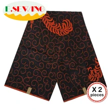 Настоящий голландский настоящий воск ткань Анкара африканская ткань 12 ярдов Хлопок Воск Принт Гана Нигерия для африканских платьев пэчворк 12