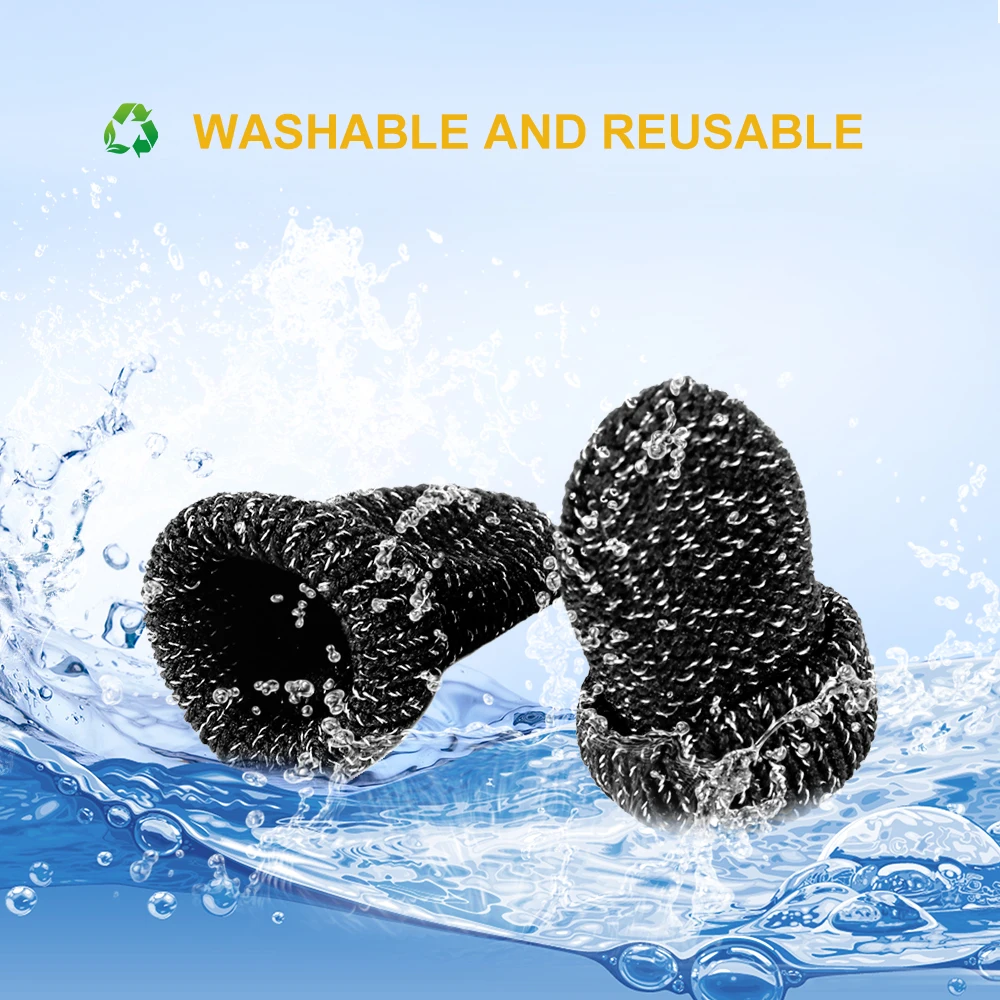 Дышащие перчатки для игрового контроллера нейлоновые от пота и царапин