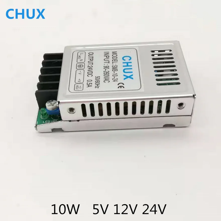 CHUX Switching Power Supply 10W 5V 12V 24v Ultra thin SMPS For Led strip light lamp Adapter Source Driver Transformer | Обустройство