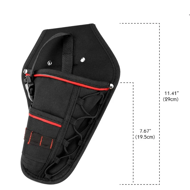 Многофункциональная Водонепроницаемая дрель чехол поясная сумка для инструментов Электрический Талия Пояс сумка для инструмента для