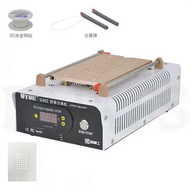 2019 lcd touch screen glass separating machine made in china quotation