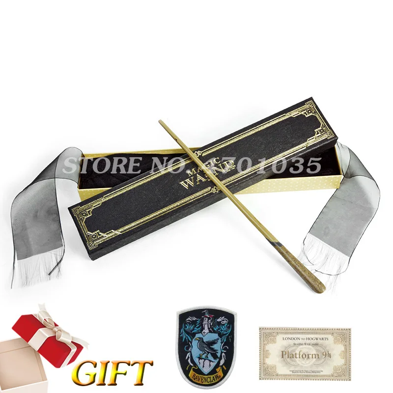 28 видов гончарных палочек Colsplay металлический/Железный сердечник Дамблдор Волдеморт Луна Рон волшебные палочки детские игрушки с красивой коробкой посылка - Цвет: Newt