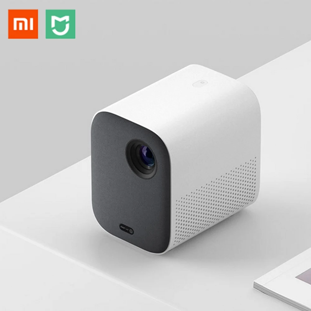 Xiaomi Mijia MJJGTYDS02FM DLP мини-проектор Full HD 1080P 30000 светодиодный Wi-Fi bluetooth для телефона музыкальный 3D проектор для домашнего кинотеатра