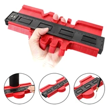 Règle de traçage de profil, jauge de Contour, copieur de ligne, modèle de coupe pour règle Radian irrégulière, outil de travail du bois