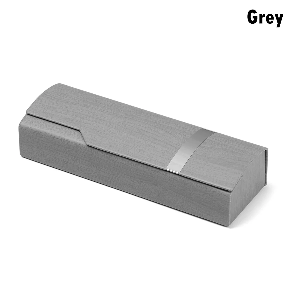 grey Горячая Новинка 1 шт унисекс портативная коробка для очков Модные прямоугольные очки для чтения солнцезащитные очки защитный чехол Защита для очков - Цвет: grey