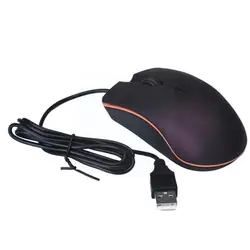 Souris optique filaire de jeu, 1200 DPI, câble USB, pour ordinateur de bureau, PC, e sports, Notebook 