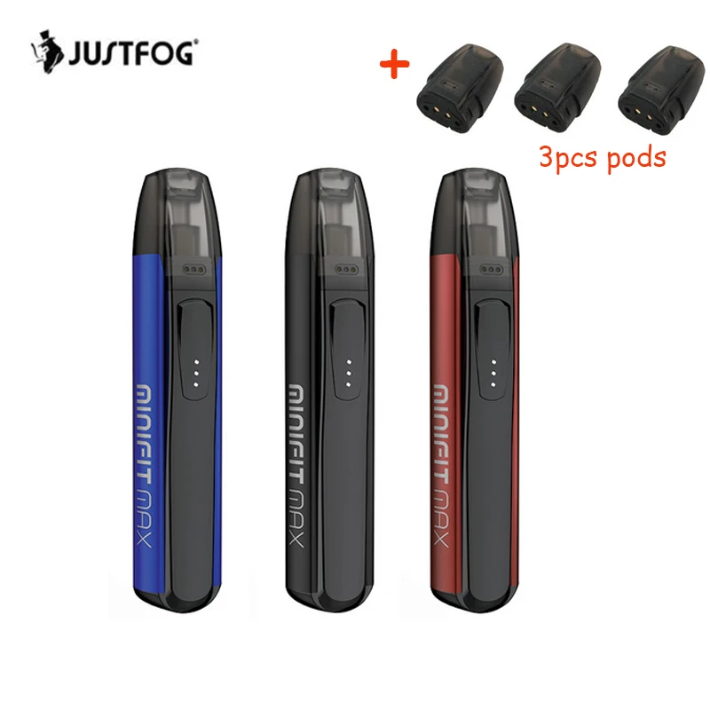 Оригинальный вейп набор JUSTFOG Minifit Max встроенный аккумулятор 650 мАч стартовый все в
