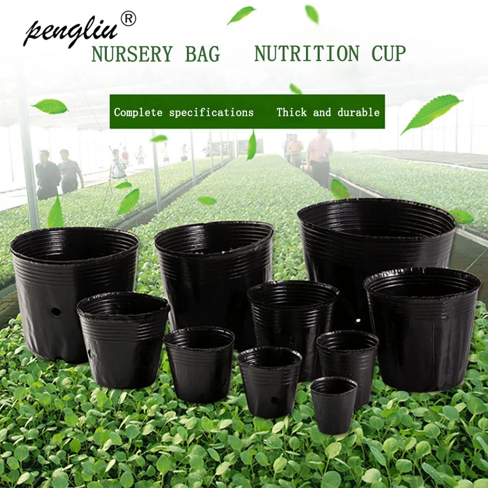 15 Sizes Nursery Pot Plastic Plant Seeds Nursery Box Garden Propagation