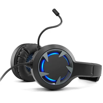 

Professional Studio DJ Headphones With Microphone Over Ear Wired HiFi Monitors Earphones Foldable Gaming Headset For PC