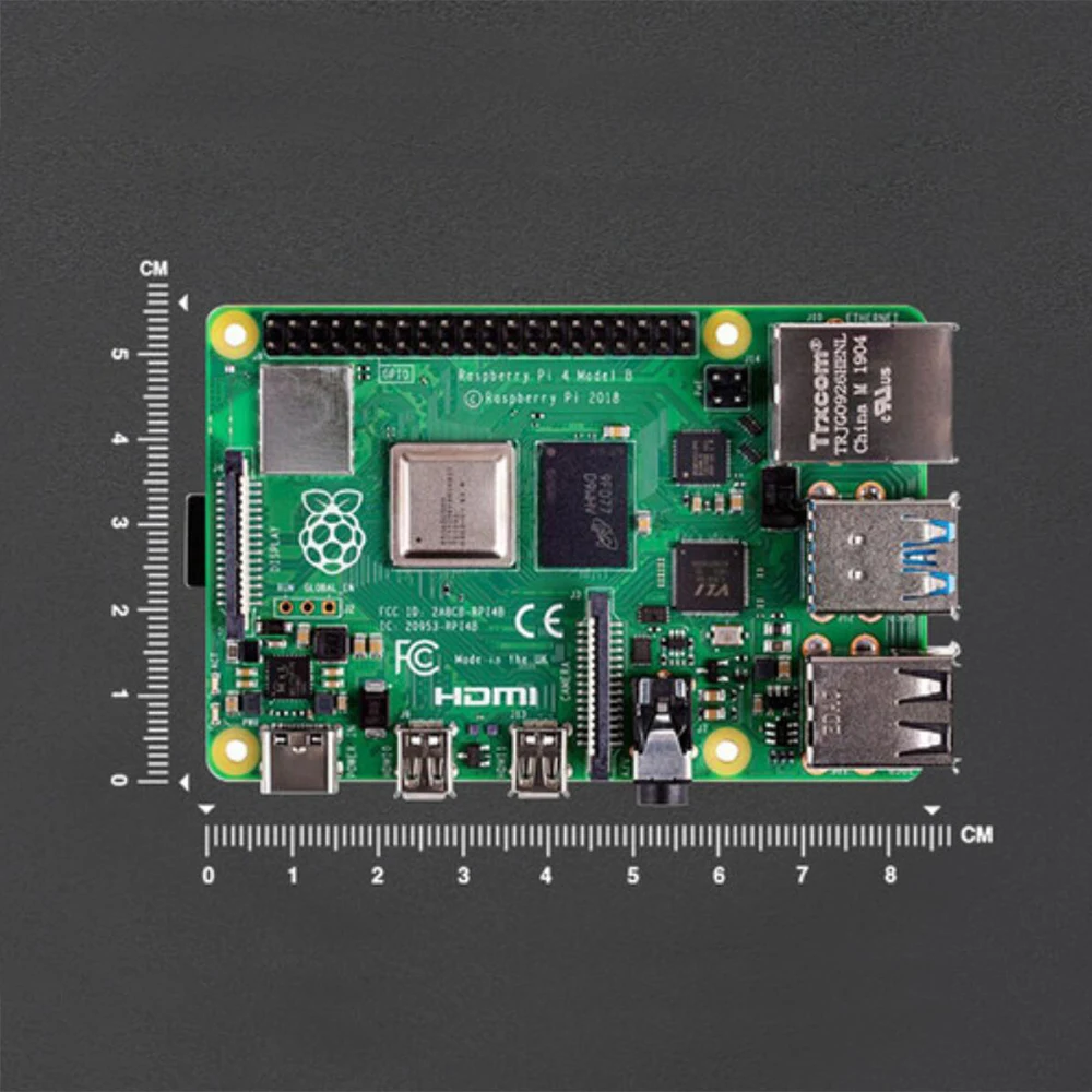 Raspberry Pi 4 модель 4B B BCM2711 четырехъядерный Cortex-A72 1,5 ГГц 1 ГБ/2 ГБ/4 ГБ ОЗУ с двухдиапазонной поддержкой Wi-Fi Bluetooth PoE