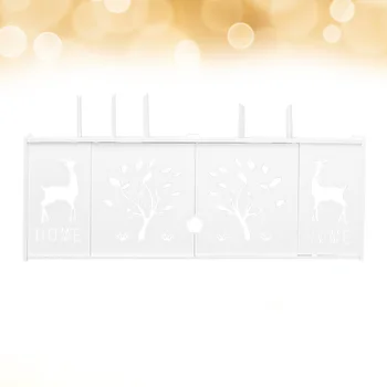 

1PC Creative Punch Free Eco-Friendly Durable Wall Mounted Router Container Storage Box Router Holder for Shop