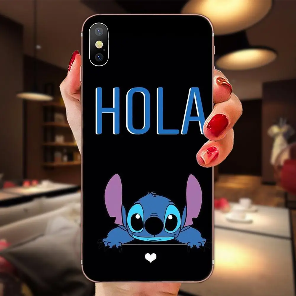 Милый из мультфильма «Лило Стич» Аниме Мягкие Чехлы из ТПУ кожи для huawei Honor 4C 5A 5C 5X6 6A 6X7 7A 7C 7X8 8C 8S 9 10 10i 20 20i Lite рro - Цвет: as picture