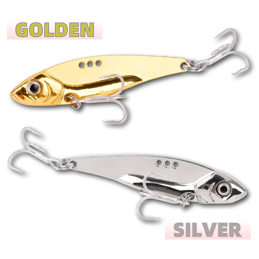 Fishing Lure Vibration Metal Spinner Metal Lure Vib Spinner Fishing