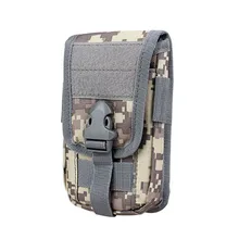 Открытый тактический Чехол Molle Чехол для мобильного телефона Военная Тактическая камуфляжная поясная сумка для телефона тактическая складная сумка