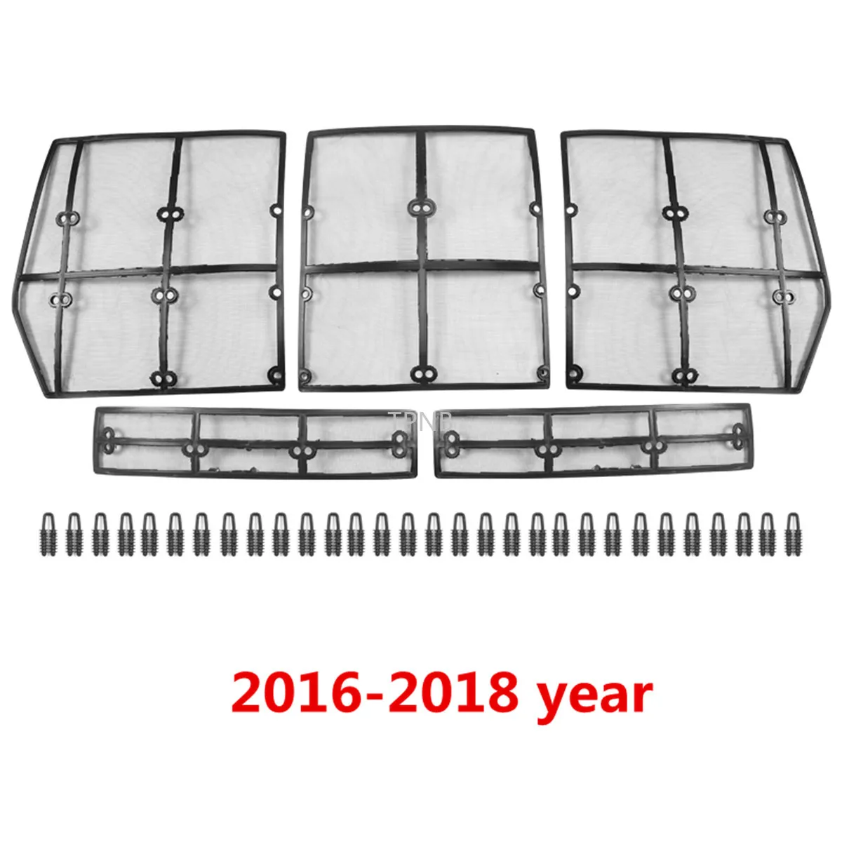 Передняя решетка для автомобиля москитная сетка Toyota Land Cruiser 200 LC200 Fj200 2008 2009 2010 2011