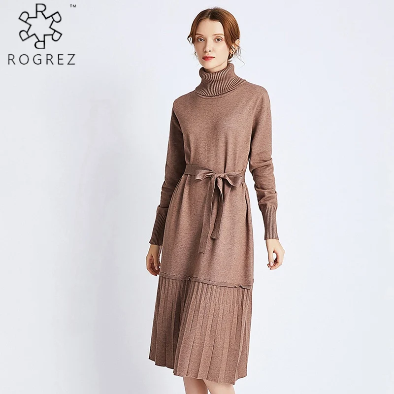 mid length sweater dress