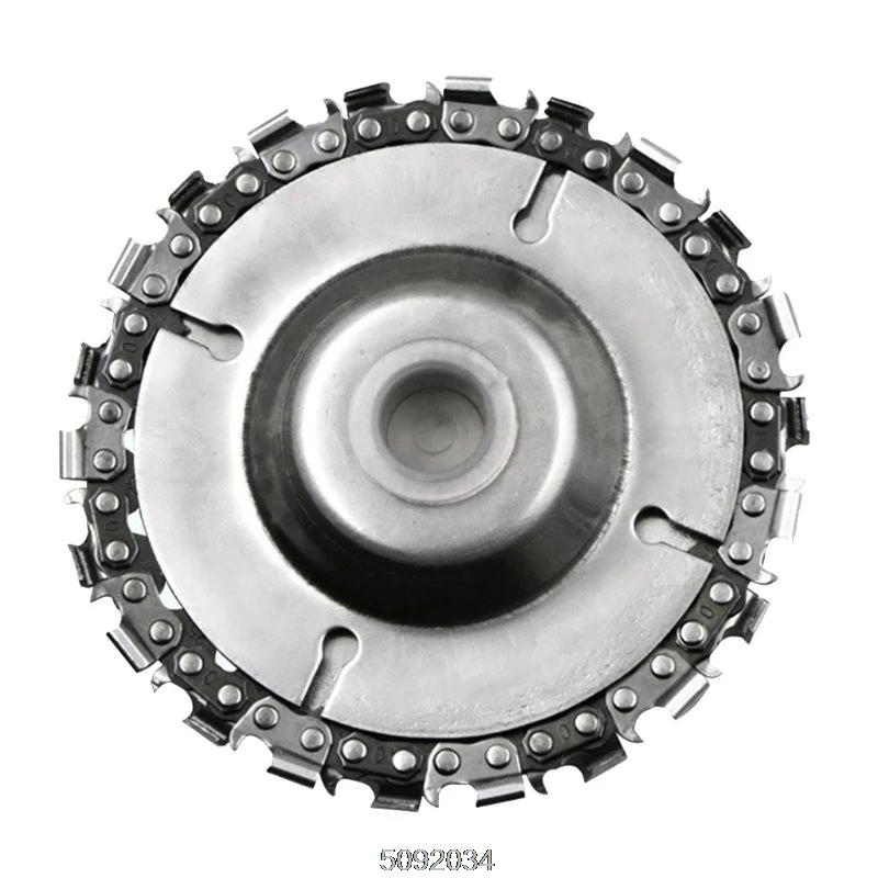 4 Inch GRINDER DISC and Chain 22 Tooth Fine Cut Chain Set For 100//115 Angle Grin