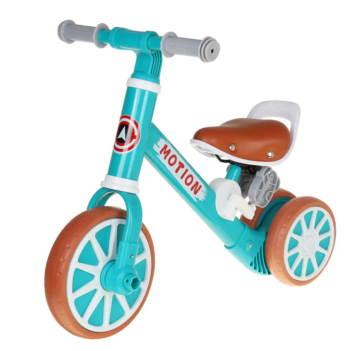 Mini triciclo para bebé 2 en 1, andador de equilibrio para niños de 1 a 3 años, no inflable, 3 ruedas