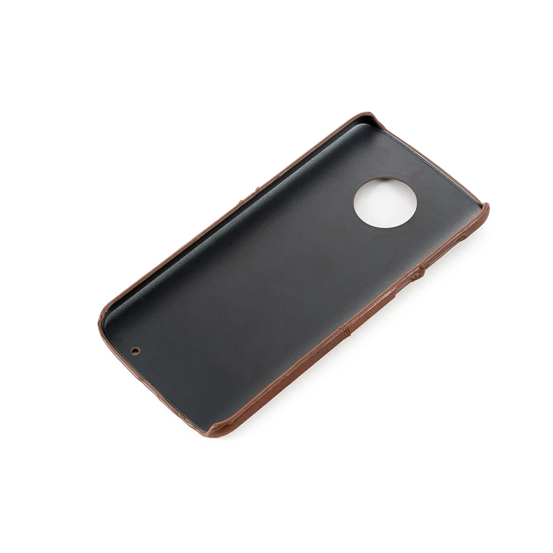 2018 роскошный винтажный кожаный чехол для Moto G6 Plus деловая сумка телефона Motorola
