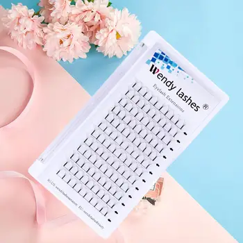 

12 Lines 3D/5D/ Long Stem Premade Fans Volume Lashes Eyelashes Russian Volume Eyelash Extensions