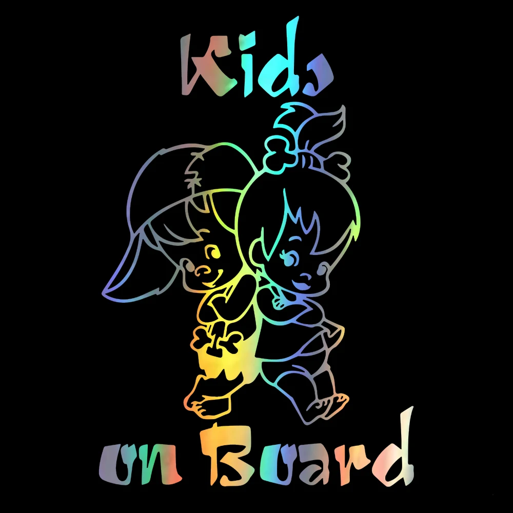 Car Stickers 3D Kids On Board 12.7*19cm and Decals Styling Funny Sticker Cars For Ford Audi BMW BUY 2 SAVE HALF | Автомобили и